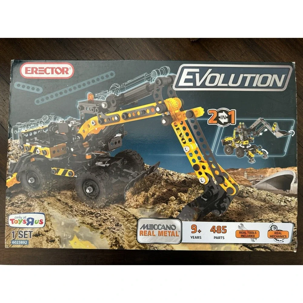 New Erector 2 in1 Evolution Set Exclusive to Toys R Us 6023892